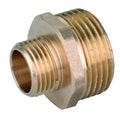 RACCORDO DRITTO RIDOTTO MASCHIO-MASCHIO OTTONE GIALLO  1"1/4×1"