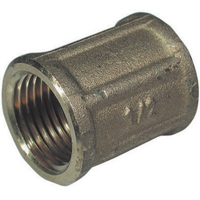MANICOTTO DIRITTO FF OTTONE GIALLO 3/4"