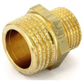 NIPPLO RIDOTTO IN OTTONE MASCHIO-MASCHIO 1/2"×3/8"