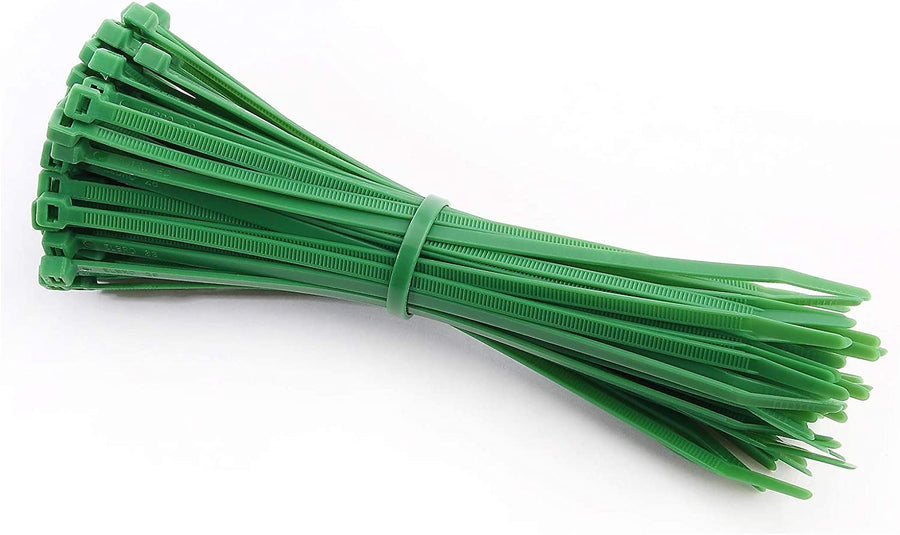 FASCETTA AUTOBLOCCANTE VERDE HAND NYLON 4,8×200 mm CONFEZIONE 100 pz.