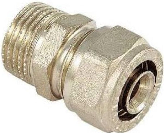 RACCORDO DIRITTO MASCHIO TIEMME Ø16x2,0 - 1/2"