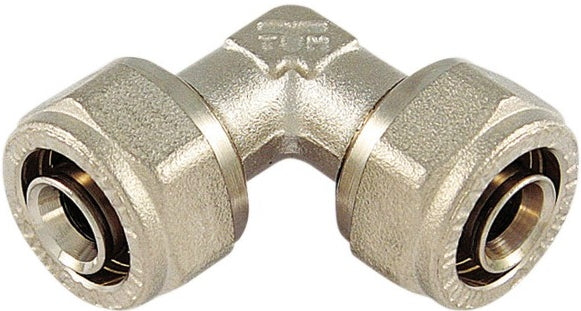 RACCORDO CURVO DOPPIO TIEMME 20x2,0 - 20x2,0