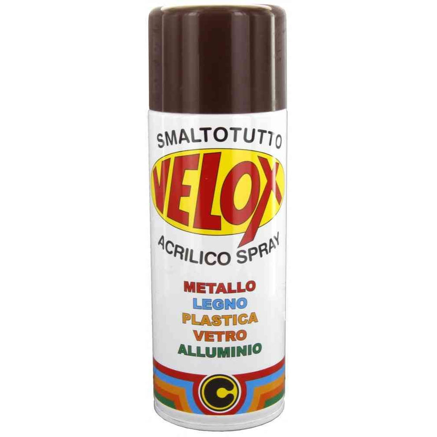 SMALTO ACRILICO MARRONE MOGANO RAL 8016 SPRAY 400 ml