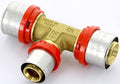 RACCORDO 'T' A PRESSARE Ø 26×26×26 PER TUBO MULTISTRATO