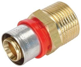 RACCORDO DRITTO MASCHIO A PRESSARE MULTISTRATO 26×1"