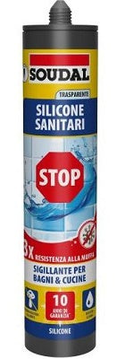 SILICONE SANITARI TRASPARENTE 300ML