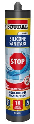 SILICONE SANITARI STOP BIANCO 300ML