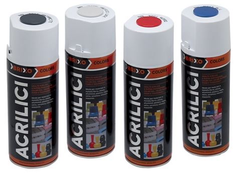 SMALTO SPRAY TINTE PASTELLO BRIXO COLORS - GIALLO RAL 1021