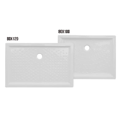 PIATTO DOCCIA H6 RETTANGOLARE IN CERAMICA DIANHYDRO 80X120