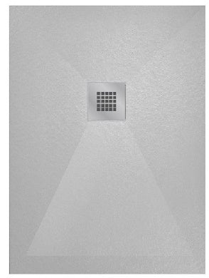 PIATTO DOCCIA LINEA BLISS RETTANGOLARE Bianco 9003 - cm 80 x 100