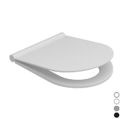 SEDILE WC IN TERMOINDURENTE SOFT CLOSING MAYKA Nero Opaco
