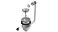 PILETTA BASKET 1"1/2 CON TROPPOPIENO E GRIGLIETTA PER LAVELLI CUCINA Ø90MM