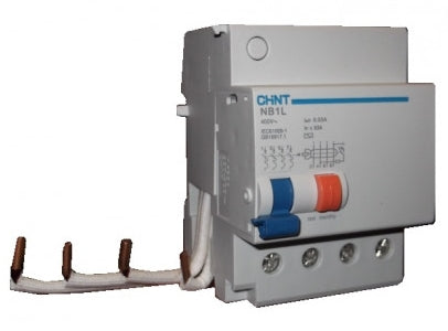 DIFFERENZIALE ACCOPPIABILE 4P 50/63A IDN 30mA TIPO AC | MARCA CHINT SERIE NB1L