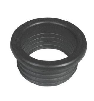 MORSETTO IN GOMMA NERA PER CURVE TECNICHE Diam. mm. 46