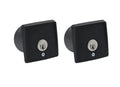 COPPIA SELETTORE A CHIAVE ABS CON CHIAVE UGUALE INCASSO VDS