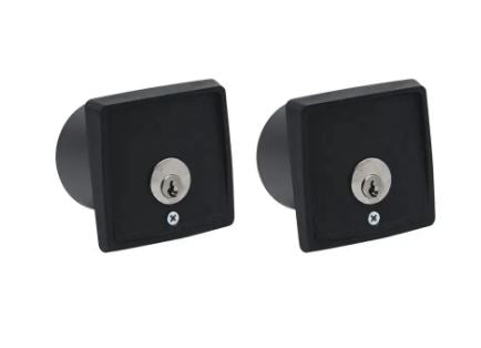 COPPIA SELETTORE A CHIAVE ABS CON CHIAVE UGUALE INCASSO VDS