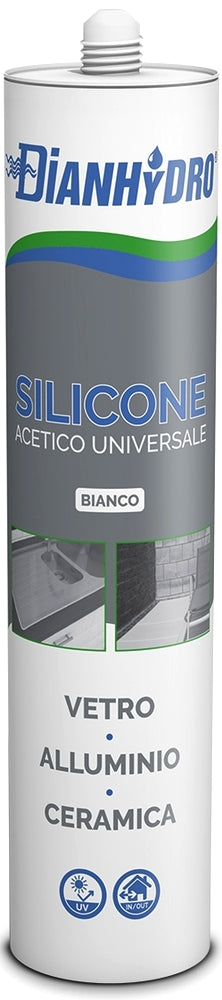 SILICONE ACETICO UNIVERSALE TRASPARENTE 280 ml