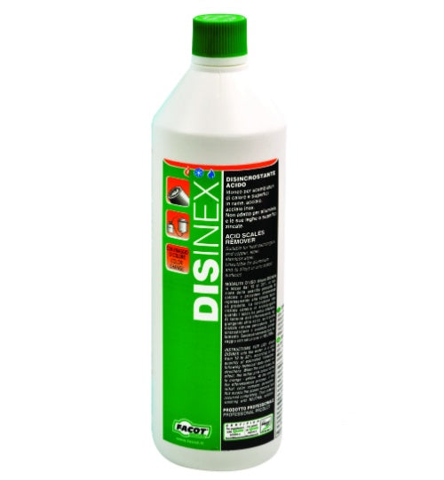 DISINCROSTANTE FORTE ACCIAIO E RAME DISINEX 1 LITRO