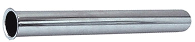 CANNA SCARICO WC DRITTA 25 cm Ø30 mm CON FLANGIA SENZA DADO E SENZA ROSONE