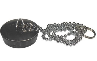 TAPPO IN GOMMA PER VASCA MISURA MEDIA Diam. 47 mm.