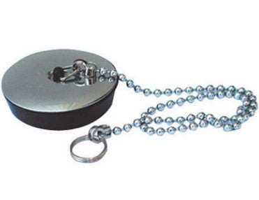 TAPPO IN GOMMA PER LAVELLO MISURA GRANDE Diam. 52 mm