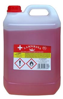 ALCOOL DENATURATO 90° 5 L