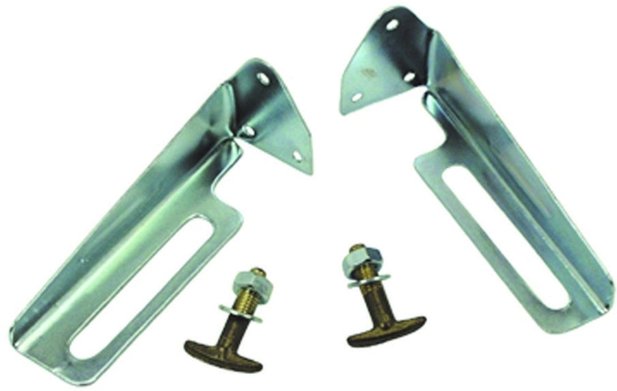 COPPIA MENSOLE CROMATE PER LAVANDINO