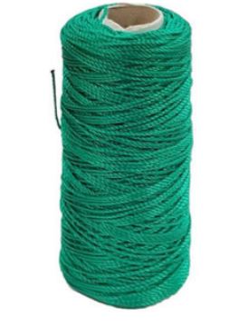 LENZA P/MURATORE IN PP VERDE 200 M