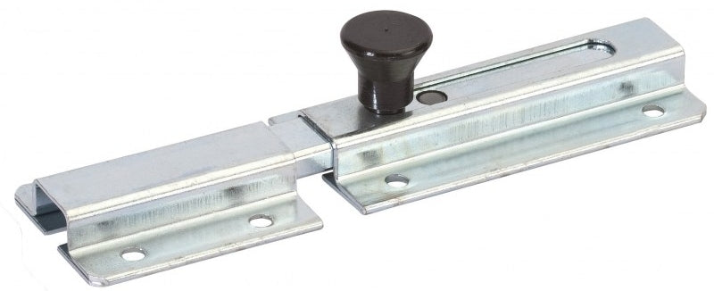 CATENACCIO TRASVERSALE LEGGERO IN ACCIAIO ZINZATO. LUNGHEZZA 12 cm