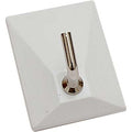 GANCIO ADESIVO METALGANCIO PRONTY BASE PLASTICA/GANCIO METALLO CF=PZ 2 BIANCO