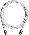 FLESSIBILE DOCCIA TRASPARENTE 1,5 METRI IN PVC ANTITORSIONE