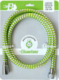 FLESSIBILE DOCCIA VERDE 1,5 METRI IN PVC ANTITORSIONE