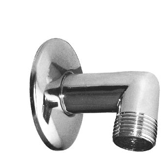 ANGOLO DOCCIA CON ROSONE CROMATO CURVETTA M.M. 1/2