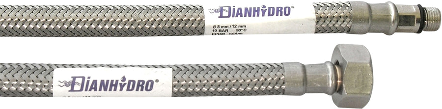 FLESSIBILE 40 cm 1/2" FEMMINA Ø 10 mm PER RUBINETTI MONOCOMANDO