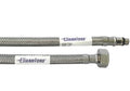 FLESSIBILE INOX PER RUBINETTERIE MONOCOMANDO F 3/8 x M 12 cm. 40