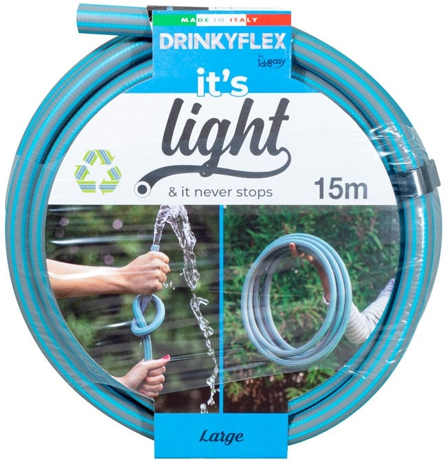 TUBO IRRIGAZIONE 15 METRI Ø5/8" DRINKY FLEX