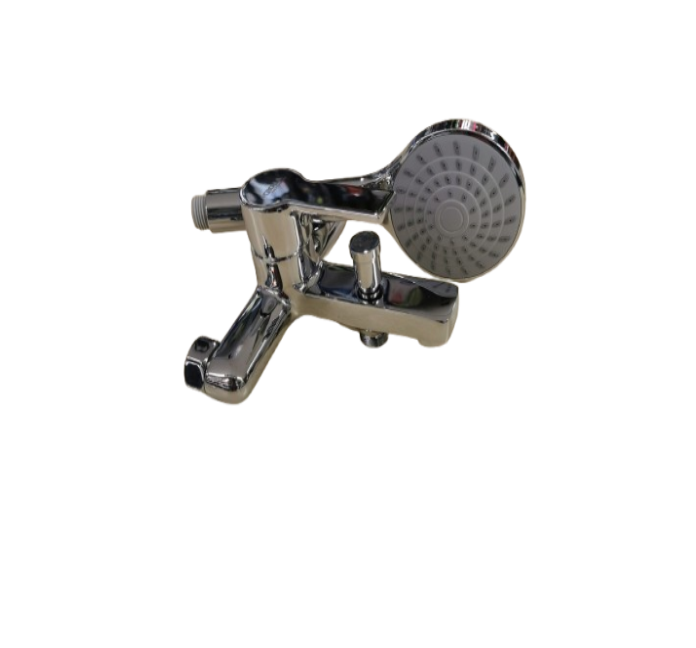 CUBE MONOCOMANDO VASCA CON DUPLEX CROMATO