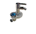 CUBE MONOCOMANDO BIDET CON SCARICO CROMATO