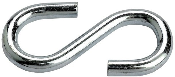 BLISTER 5 GANCI A "S" ZINCOCROMATO Ø 4,4 mm