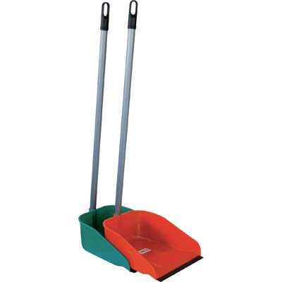 ALZA IMMONDIZIA + MANICO PLASTICA CM 23 H.CM 62