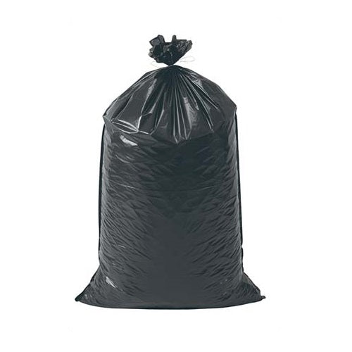 SACCO IMMONDIZIA CONDOMINIO + MANIGLIE CM 70X110 NERO CF=PZ 10
