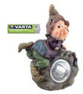 LAMPADA LED SOLARE CUCCIOLO DOMUS  CM 14X20 H.CM 30