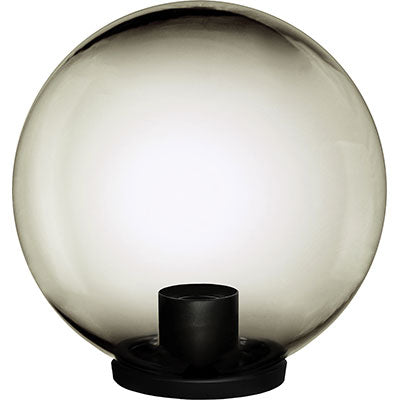 LAMPIONE GLOBO FUME CM 30 VOLT 230 MAX WATT 100 E27