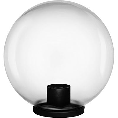 LAMPIONE GLOBO TRASPARENTE CM 30 VOLT 230 MAX WATT 100 E27