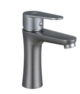 MISCELATORE MONOCOMANDO LAVABO SERIE LIZZY NICHEL SPAZZOLATO