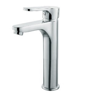MISCELATORE MONOCOMANDO LAVABO ALTO SERIE PACO CROMATO