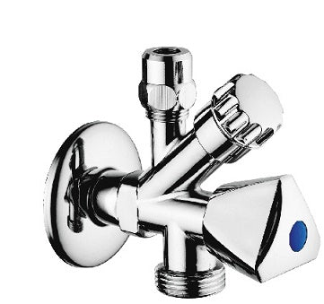 RUBINETTO COMBINATO SOTTOLAVABO-LAVATRICE DOPPIO USO 1/2"X3/4"