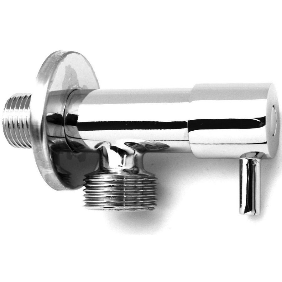 RUBINETTO PER LAVATRICE CON ROSONE 1/2"×3/4"