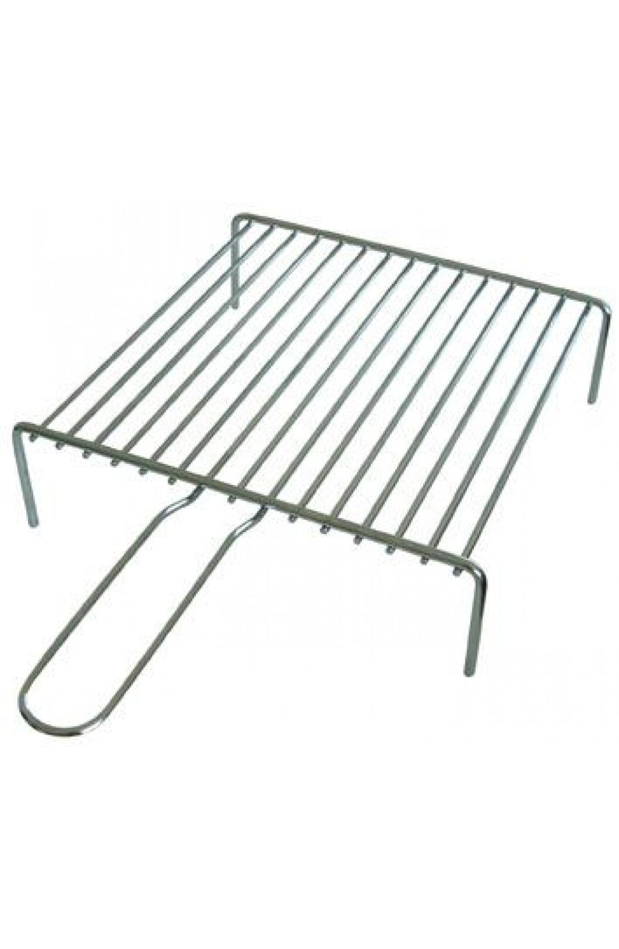 GRATICOLA A BARRE ACCIAIO CROMATO 35×30 cm