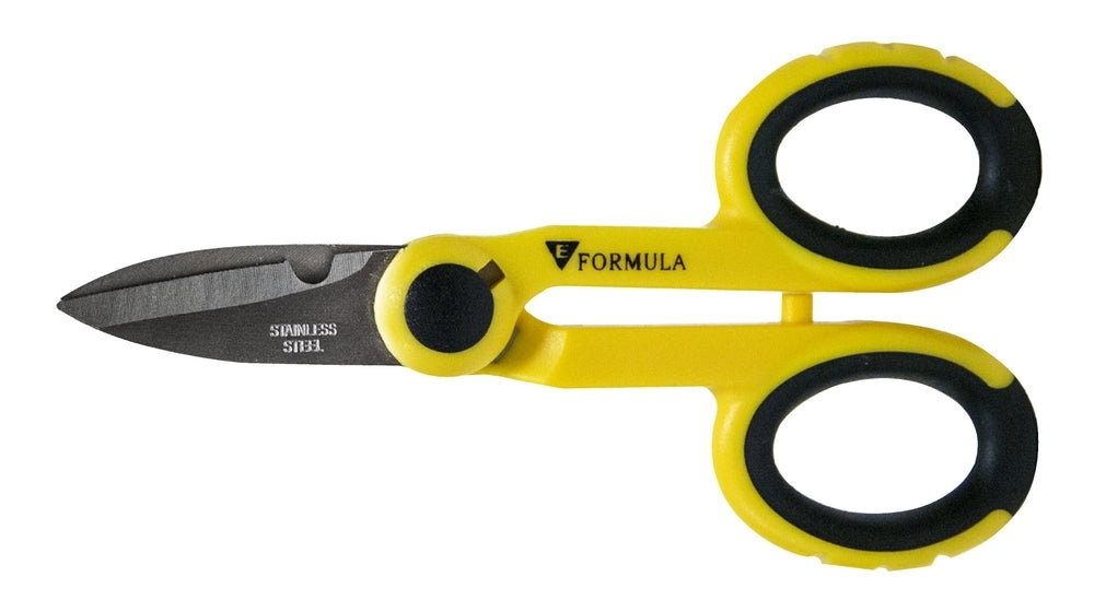 FORBICI PER ELETTRICISTA IN ACCIAO INOX CON LAME DRITTE